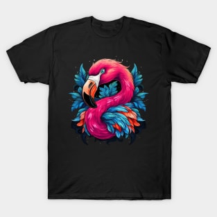 Flamingo Smiling T-Shirt